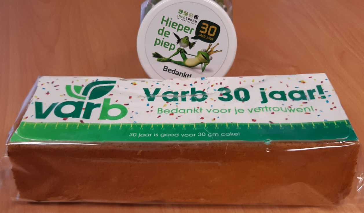 infogroen varb 30 jaar